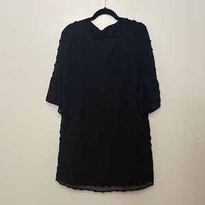 Chic Black Long Sleeve Dress
